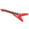 Guitar Brooch Pin Simulation Innovative Hand Crafted Red V Mini