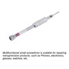 uxcell Micro Precision Screwdriver, 1.6mm Phillips Head for Watch Eyeglasses