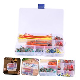 Operitacx 540pcs Jumper Wires Kit for Breadboard Preformed Jumper Wire Set for Projects Solderless Connection for Electronics Beginners and Hobbyists