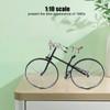 Retro Bicycle Model Retro Style 1:10 Scale Detachable Durable Metal
