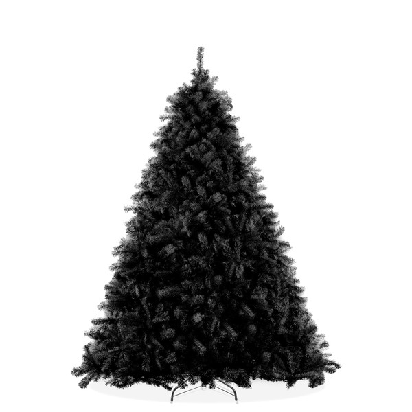 Casafield 4.5FT Black Spruce Artificial Holiday Christmas Tree with Sturdy