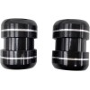 For Yamaha 2 Pack Black Exhaust Pipe Clamps Clamp for