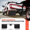 Gelacie Adjustable Hitch-Mounted Mud Flap 2" Hitch Receiver Fits Most