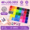 Rhinestones for Bedazzling Kit, 40000Pcs Multi-Color 3mm Resin Flatback Gems