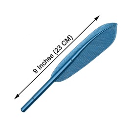 Maydahui 10 PCS Feather Gel Pen Artificial Wing Pens Creative Desktop Decoration Black Ink 5 Colors for Office School Teachers Students