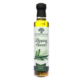 Sutter Buttes Bread Dipping Oil Sauce - 8.5 Ounce Bottle - Fresh from California (Tuscan Herb)