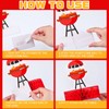 12 Pcs BBQ Baby Shower Centerpieces BBQ Tables Decorations Barbecue