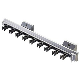 WOOD TECHNOLOGY Sliding Belt Rack for Closet with Sleek and Easy-Access Design