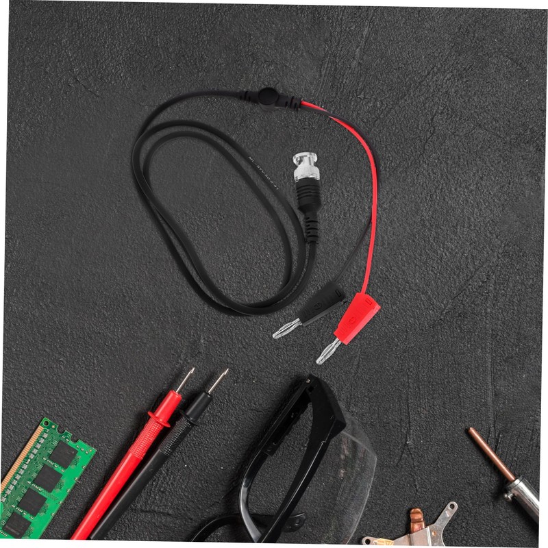 Ipetboom Rotatable Dual Banana Plug Test with Pure Copper Cable