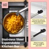 HAPPY SINKS Wunderbar - Dishcloth Storage, Sturdy Support for Colander