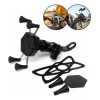 CONEJO MODA Base Soporte Porta Celular Para Moto/bicicleta Cargador Usb