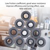 10Pcs Carbide Turning Inserts Round Coated Blade for Wood Metal
