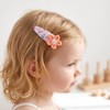 20Pcs Baby Hair Clips, Floral Barrettes, Toddler Girls Hair Clips