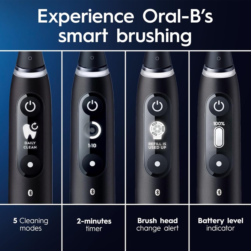 Oral-B iO Series 6 Rechargeable Electric Toothbrush with Visible Pressure