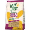 Late July Chia & Quinoa Organic Tortilla Chips, 10.1 Oz