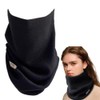 OULIGET Multifunctional Add Fluff Warmer Neck Gaiter,3-in-1 Windproof Integrated Scarf