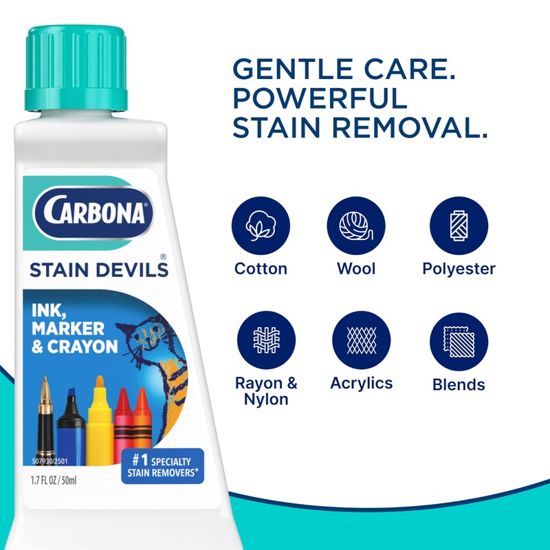 Carbona Stain Devils® #3 | Ink, Marker & Crayon |