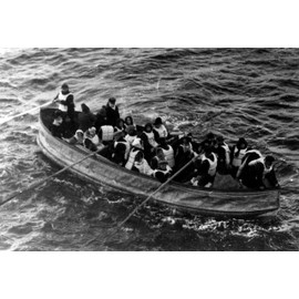 Titanic Carpathia Lifeboat Rescue Photo Great Historic Ships Photos 8x12