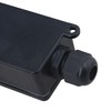 CNBTR Black Electrical Junction Box for Outdoor or Underwater Lights(with