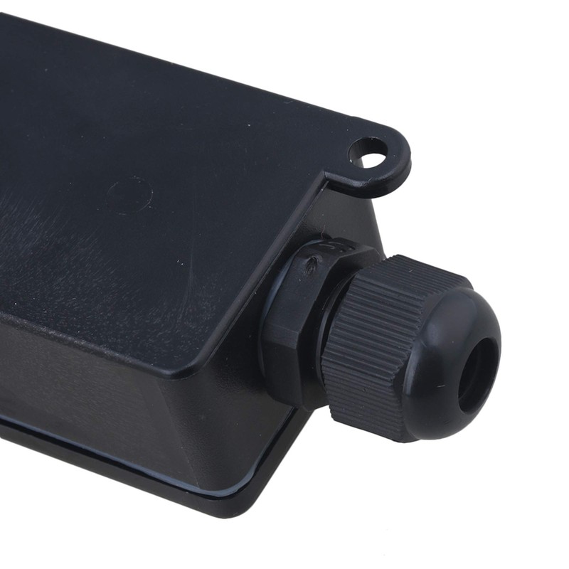 CNBTR Black Electrical Junction Box for Outdoor or Underwater Lights(with