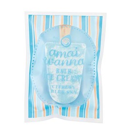 Amaiwana SP Bath Ice Cream Me, Blue Sky Citrus, 2.1 oz (60 g) (Soft Bath Product, With Message, Gift)