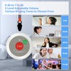 Emergency Button for Elderly - Wireless Caregiver Pager Calling System,1000ft,
