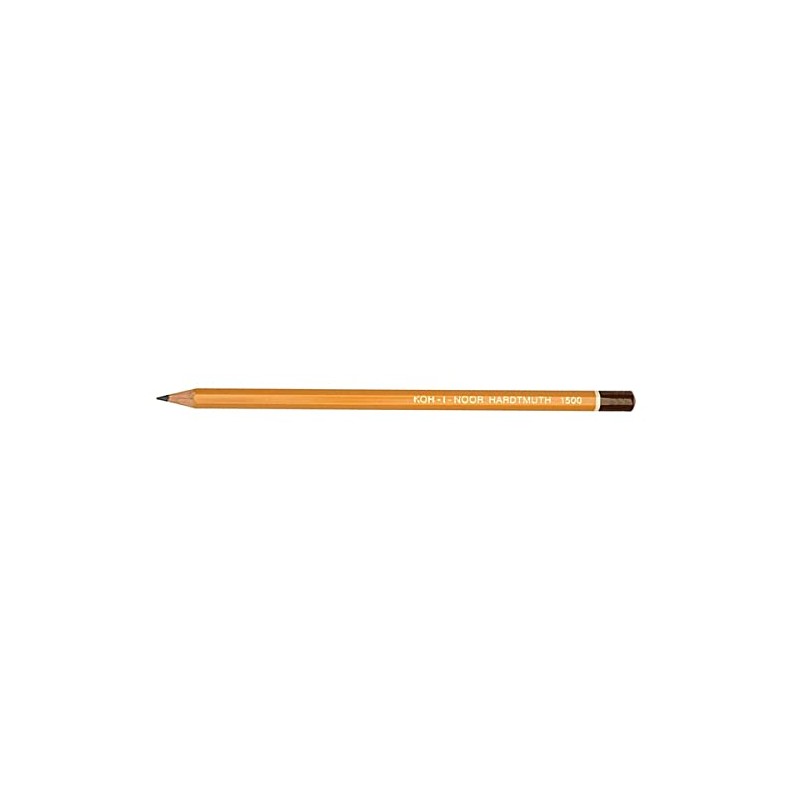 Koh-I-Noor 1500/8B Graphite Pencil, 8B, Pack of 1