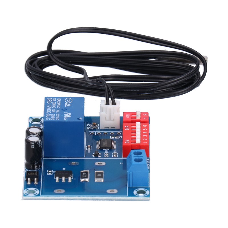 Temperature Control Switch Module Adjustable Dial Code Heating Cooling Thermostat