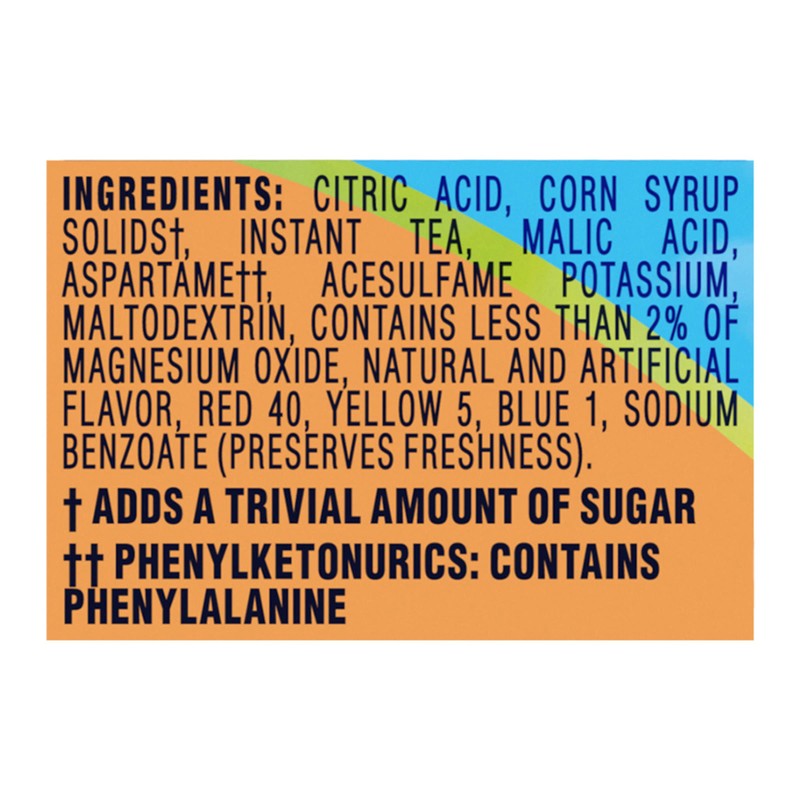 Crystal Light Peach Iced Tea Artificially Flavored Powdered Drink Mix,