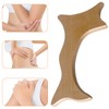 Massage-Paddel für Maderotherapie und Lymphdrainage, Massagegerät Holz Massages, Handmassager Gua