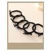 Ezppuu117 Women's Hair Bobbles for Women Men Thick Hair Elastic
