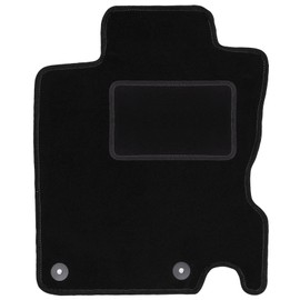 Wielganizator Car Mat - Fits Nissan Qashqai II J11 Crossover 2013- - Velour - Car Accessories - Car Floor Mats - Floor Mat Car - 1 Piece - Black