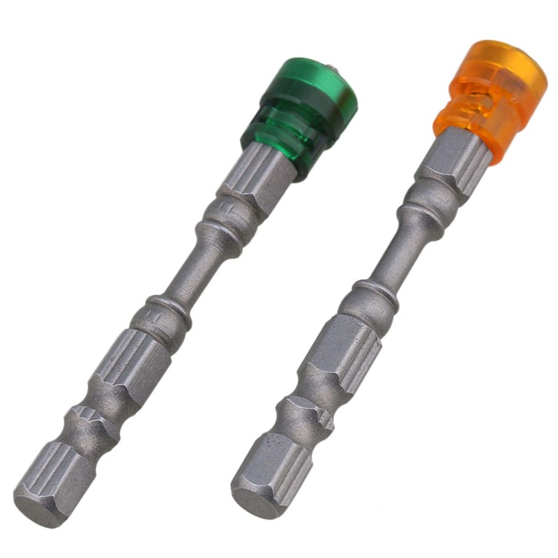 CNBTR 1/4inch Magnetic Screwdriver Bits Plasterboard Screw Bits Hex Shanks