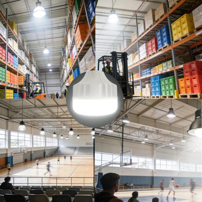VELNEX 50W（300-400W Equivalent ） E26 LED Bulb, 5000LM 5000K Daylight,