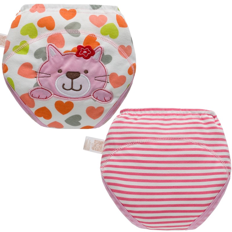 Skhls Baby Toddler 4 Layer Assortment Cotton Training Pants (4T,