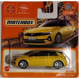 Matchbox 2024-2022 Opel Astra [Metalflake Yellow] Yellow 87/100