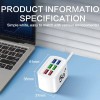 Universal Multi 6 Port USB Hub Wall Charger Station Fast