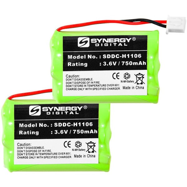 Tri-Tronics 1038100-F Dog Collar Battery Combo-Pack Includes: 2 x SDDC-H1106