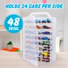 Darice Double Sided Toy Cars Case - Portable Organizer for