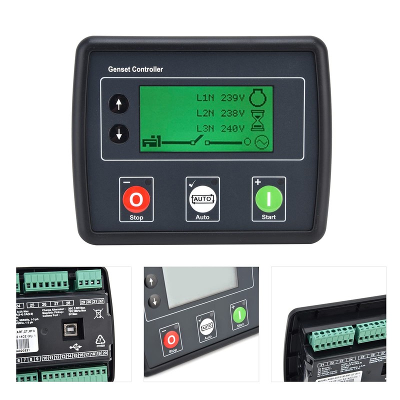 DSE4520 Genset Controller, Generator Controller, Self Starting LCD Display Auto