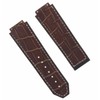 Ewatchparts 24mm Leather Watch Band Strap Rubber Compatible With Hublot