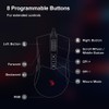 Bloody ES9Pro FPS RGB Gaming Mouse, PMW3327 Chip, 6200 CPI,