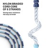 PROIRON Soft Beaded Skipping Rope,tangle free,jump rope for kids,2.8M adjustable