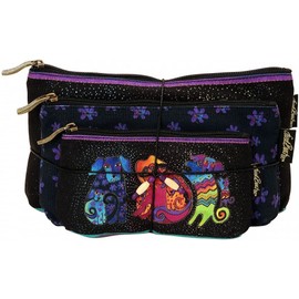 Cosmetic Bag Set Of Three-Dog & Doggies