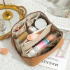modoo 파우치 보관 메이크업 사각 소프트 화장품jkl080 [브라운] Modoo Pouch