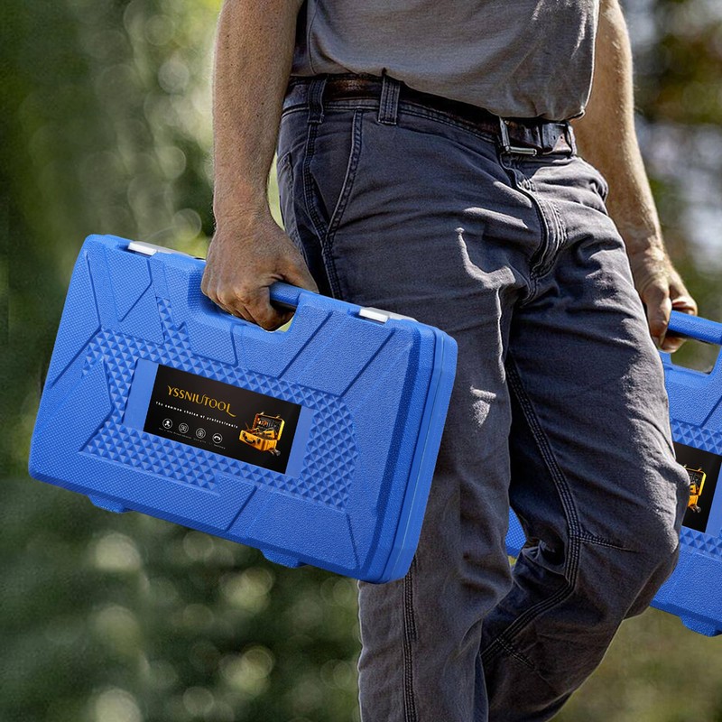 11PC Compression Tester, Automotive Engine Compression Tester Adapter Kit, Engine