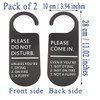 CENWA 2 Pcs Funny Do Not Disturb Sign Work Door