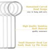 Pack of 6 Drain Key Lifting Hooks, Floor Drain Hooks,