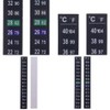 Twin Pack Fish Tank Thermometer Strips - LCD Fish Tank