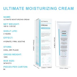 Crema Hidratante Ultimate - Colágeno +ácido Hialurónico 100g